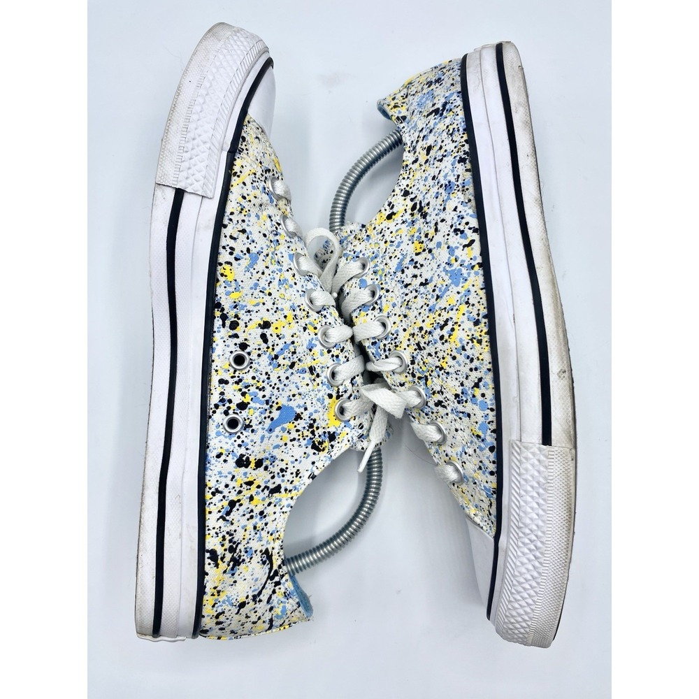 Converse Chuck Taylor All Star Sneakers M9/W11 Paint Splatter A00469F Low Top - Picture 7 of 8